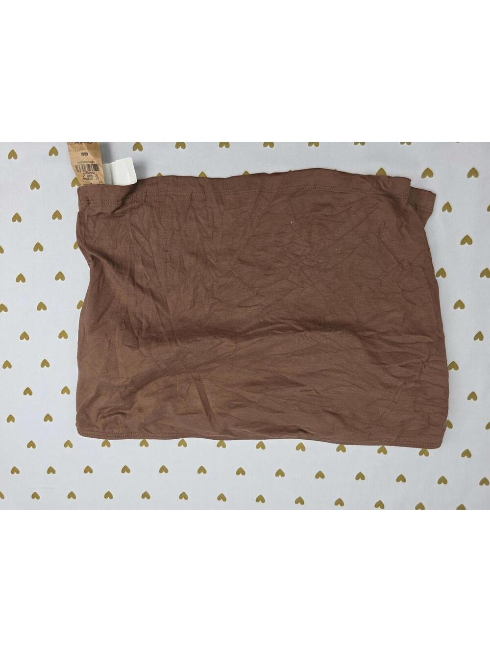 Victorias Secret Pink Brown Shelf Bra Tank Top NEW NWT Medium
